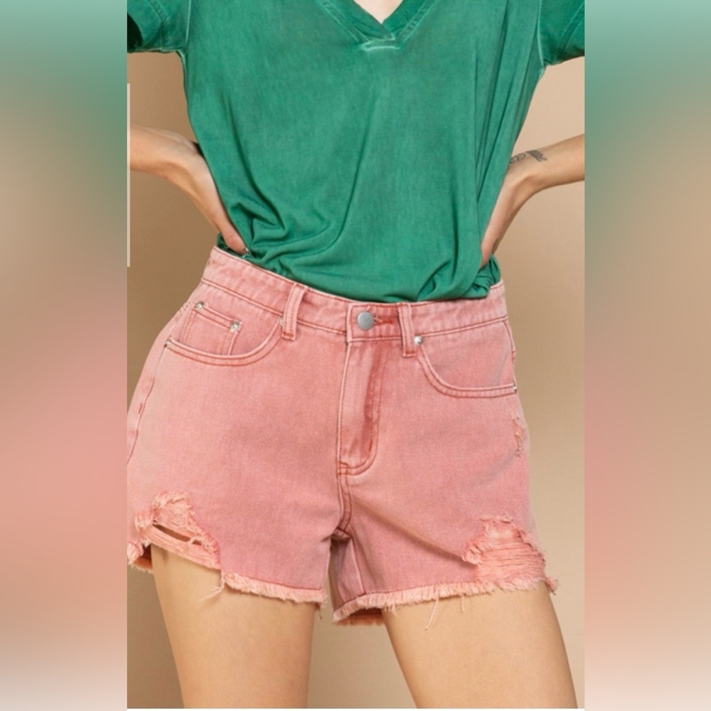 🔥New POL Distressed Short Size Small, Medium, Large